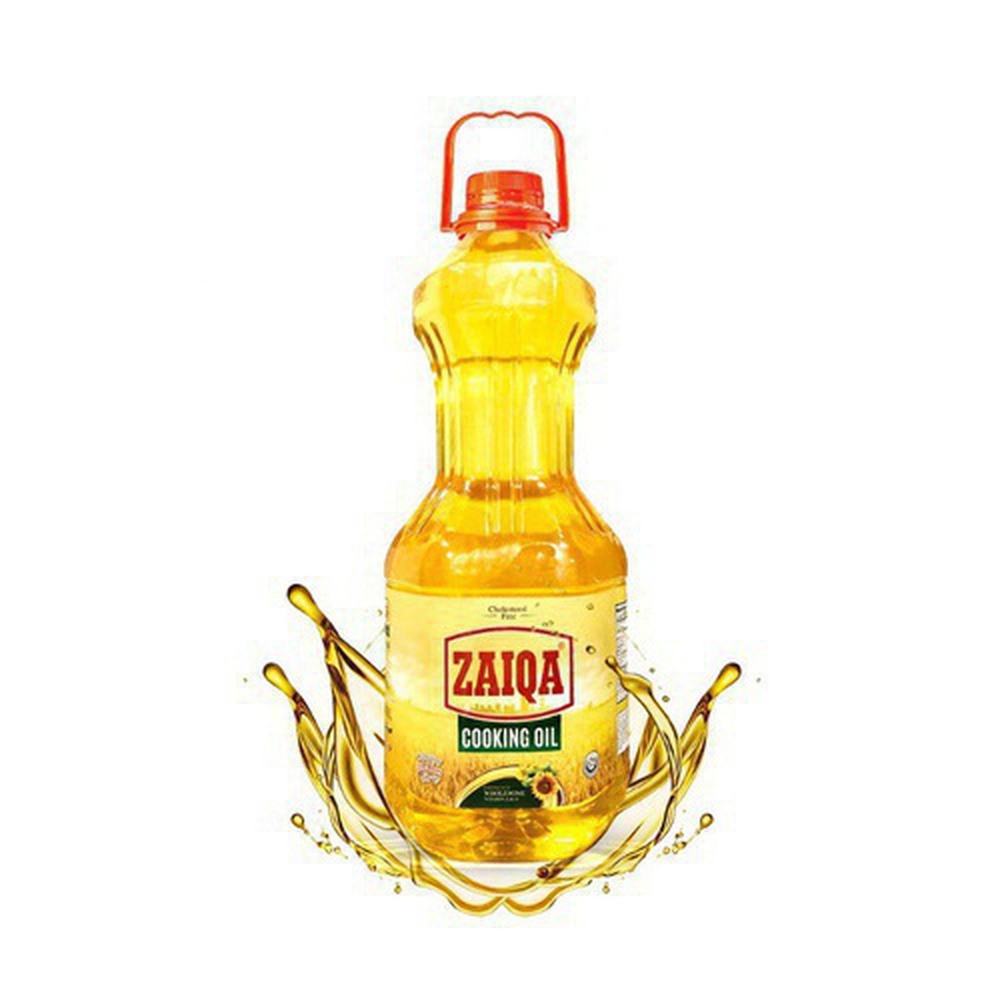 Zaiqa Sunflower Cooking Oil 3 Liter