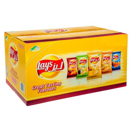Lays French Cheese Chips 65 gm size : 12 pcs