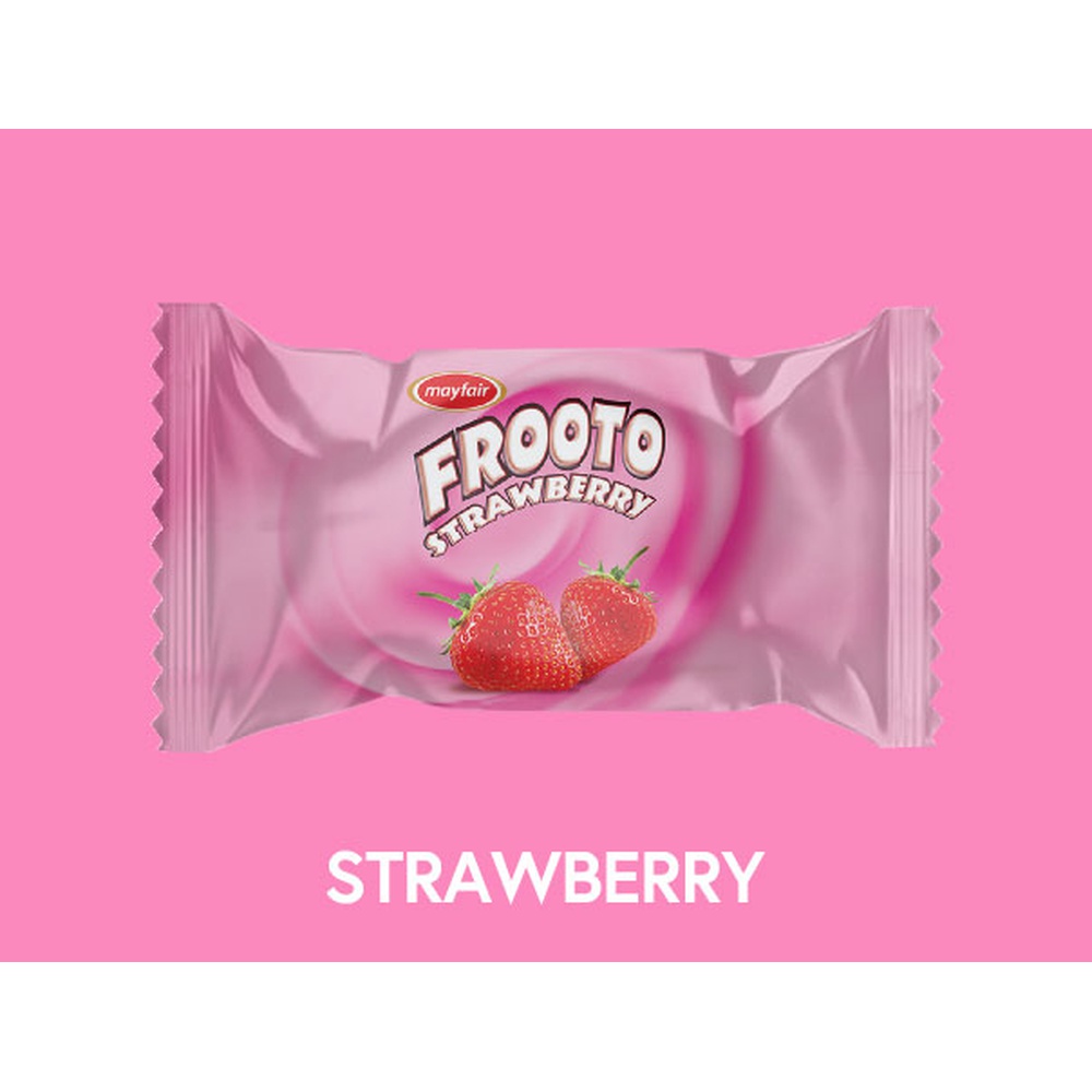 Fruit Gala Strawberry Candy (100 Pcs Box)