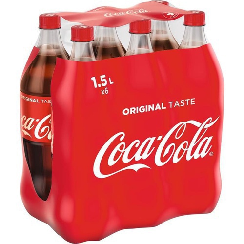 Coca-Cola Coca cola Soft Drink 1.5 Litre x 6p