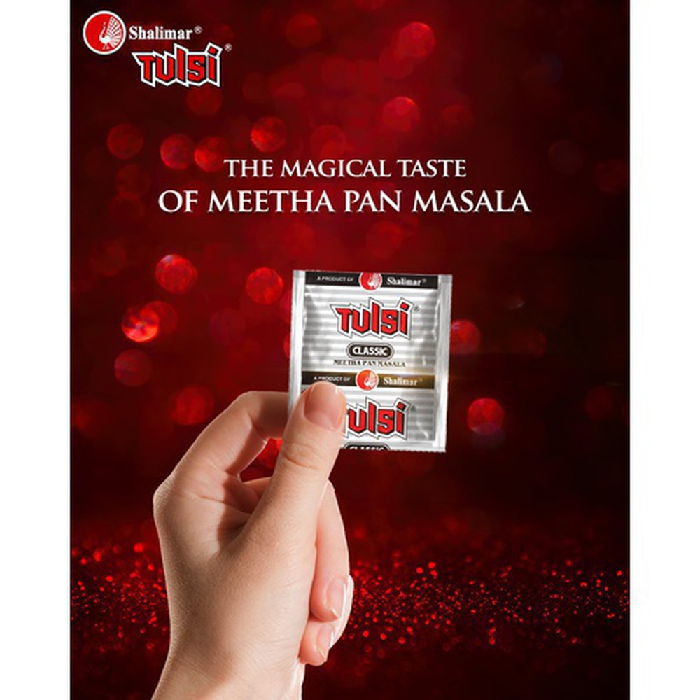 Shalimar Tulsi Classic Meetha Pan Masala 48pcs (pack of 5 )
