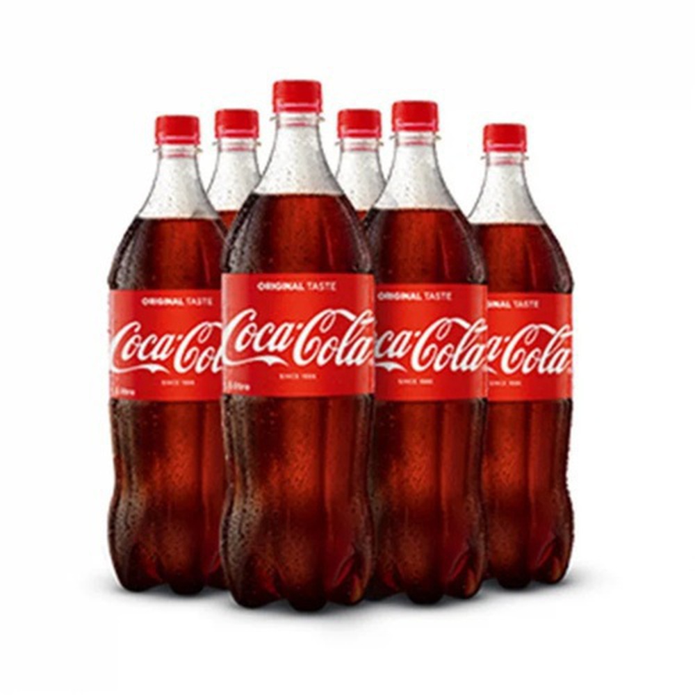 Coca-Cola Coca cola Soft Drink 1 Litre x 6p