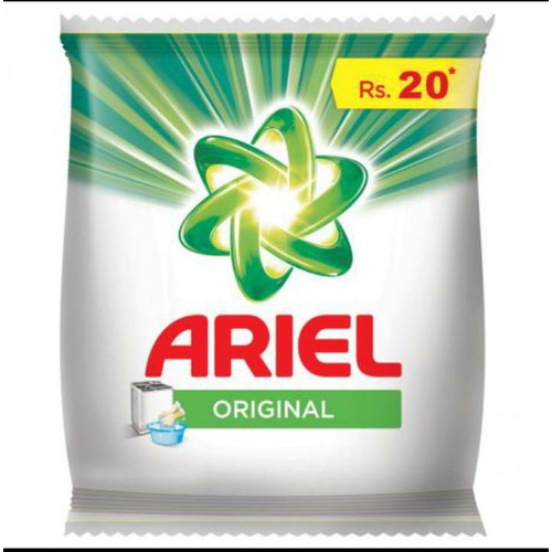 Ariel Rs 20 dozen 12 packets 70g each Complete Oxyblu Detergent Powder