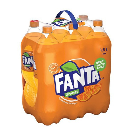 Fanta Orange 1.5 Litre x 6p