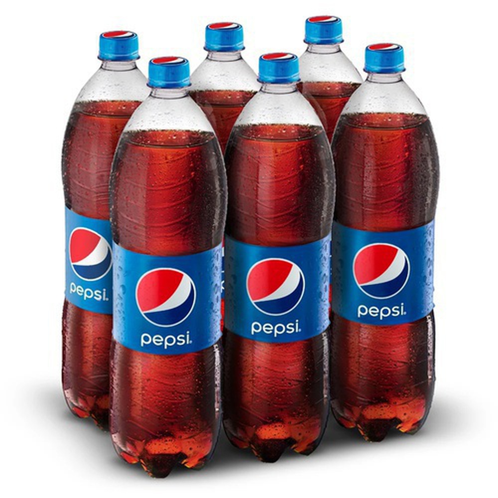 Pepsi Soft Drink Soda 1.5 Litre x 6p