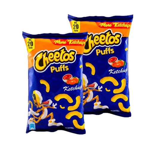 Cheetos Puffs Ketchup 145Kcal Per 20 gm 20rs-packet x 36p