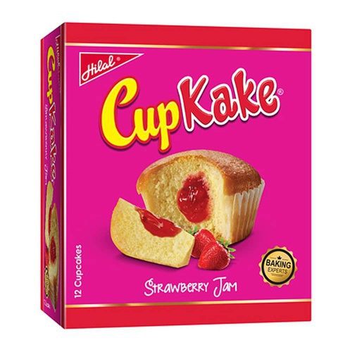 Hilal CupKake 13 Cupcakes Flavours size : Strawberry Jam Cupcake