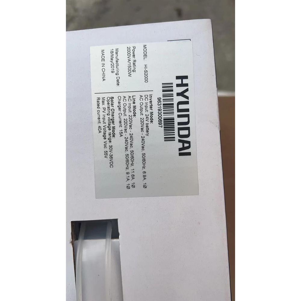 HYUNDAI UPS  delivery time 30 days  stock available in Hongkong Minimum order 600 pcs