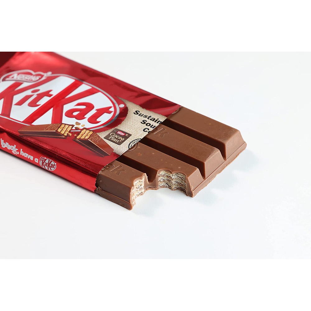 Kitkat Milk Chocolate With Crispy Waffer 4 Finger (24 pcs Box),41.5 gmx24