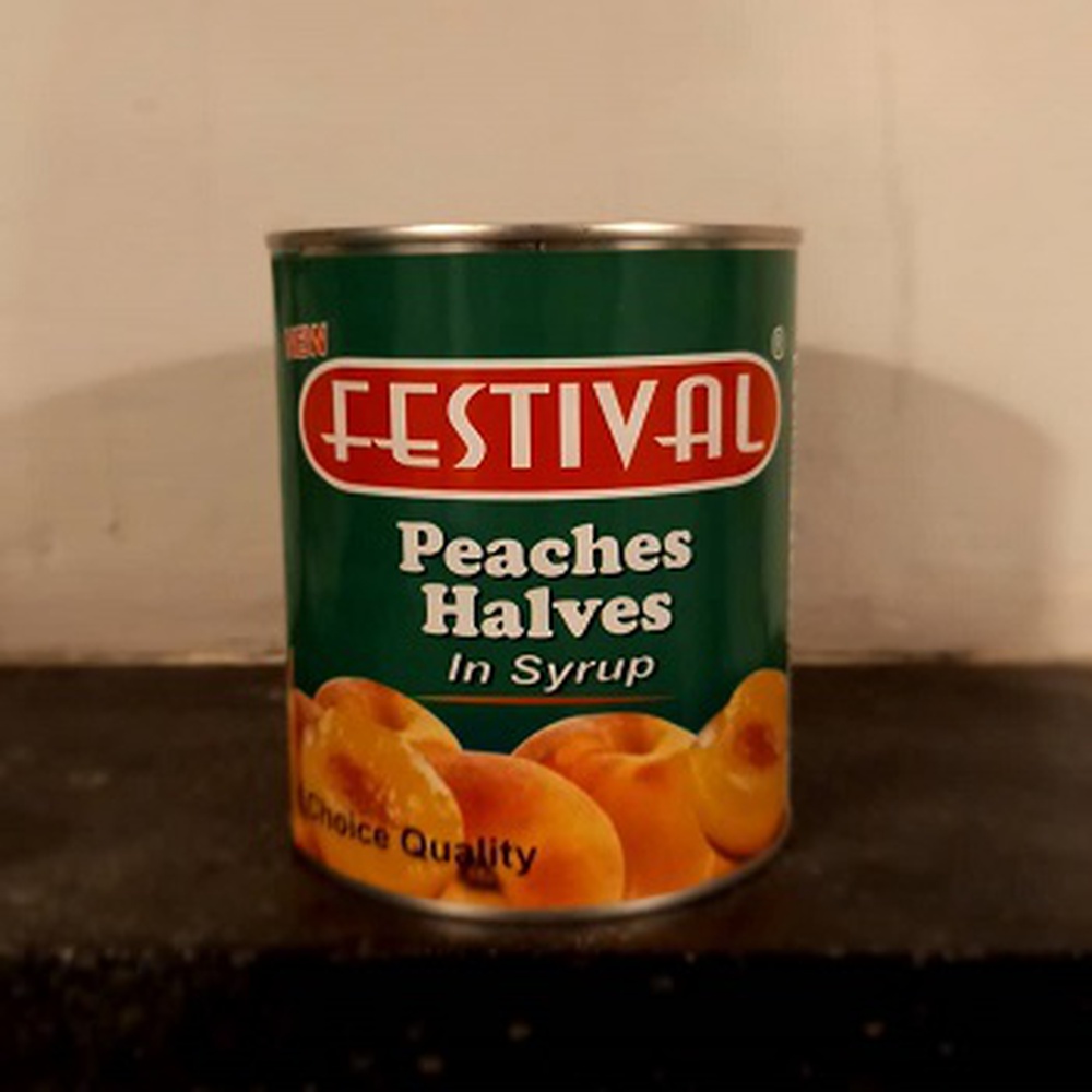 Festival Peaches Halves In Syrup, 836 gm