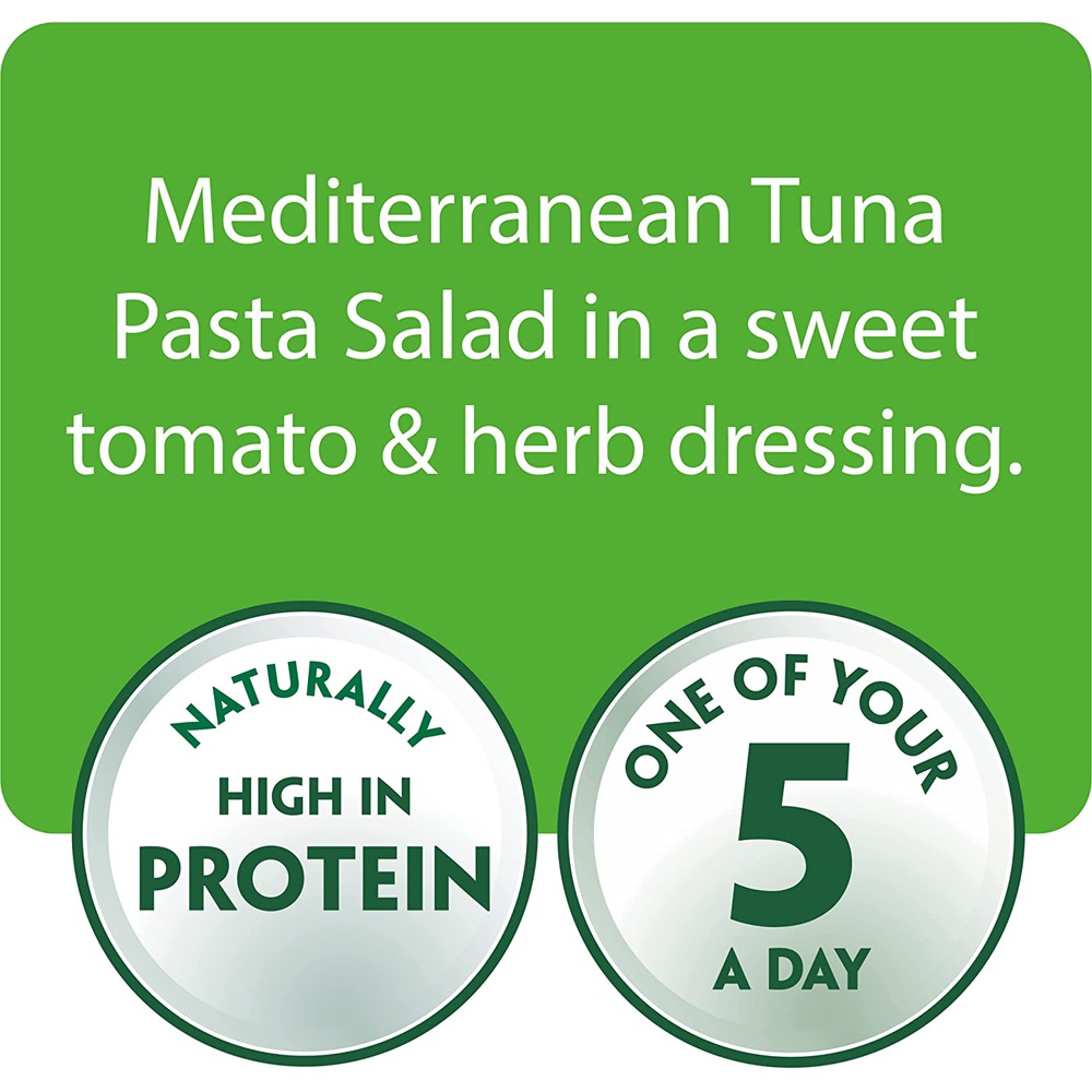 Johnwest Tuna Light Lucnh Mediteranean Tuna Pasta Salad, 220 gm