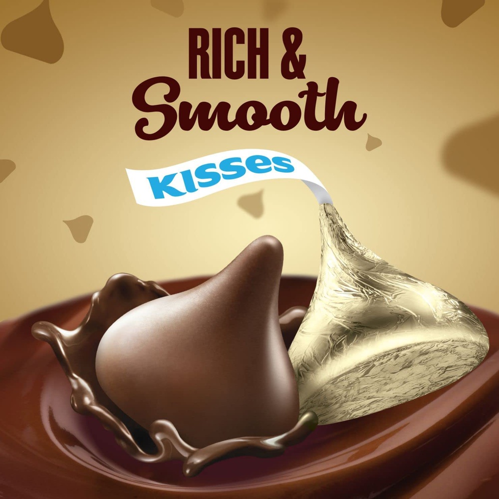 Hershey's Kisses Milk Chocolate Pouch (20 Pcs) Imported Chocolate, 100 gm