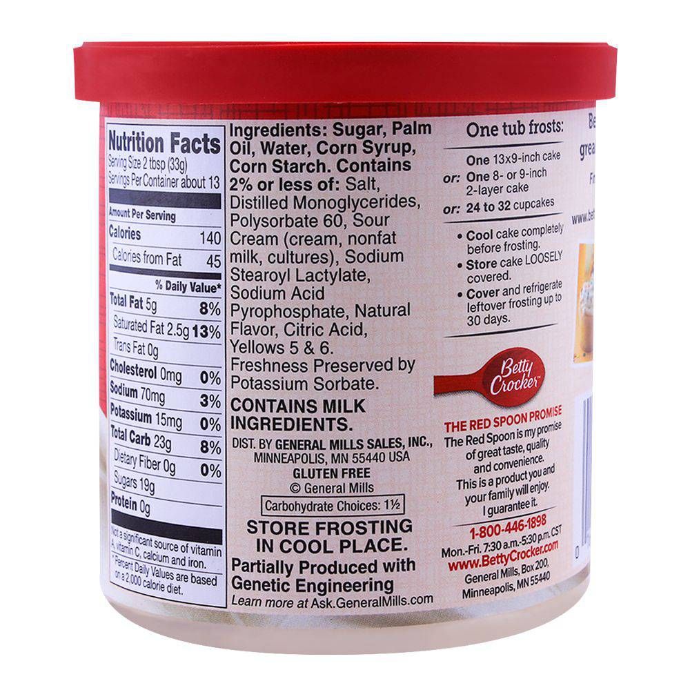Betty Crockers Frosting Cream Cheese, 16 oz