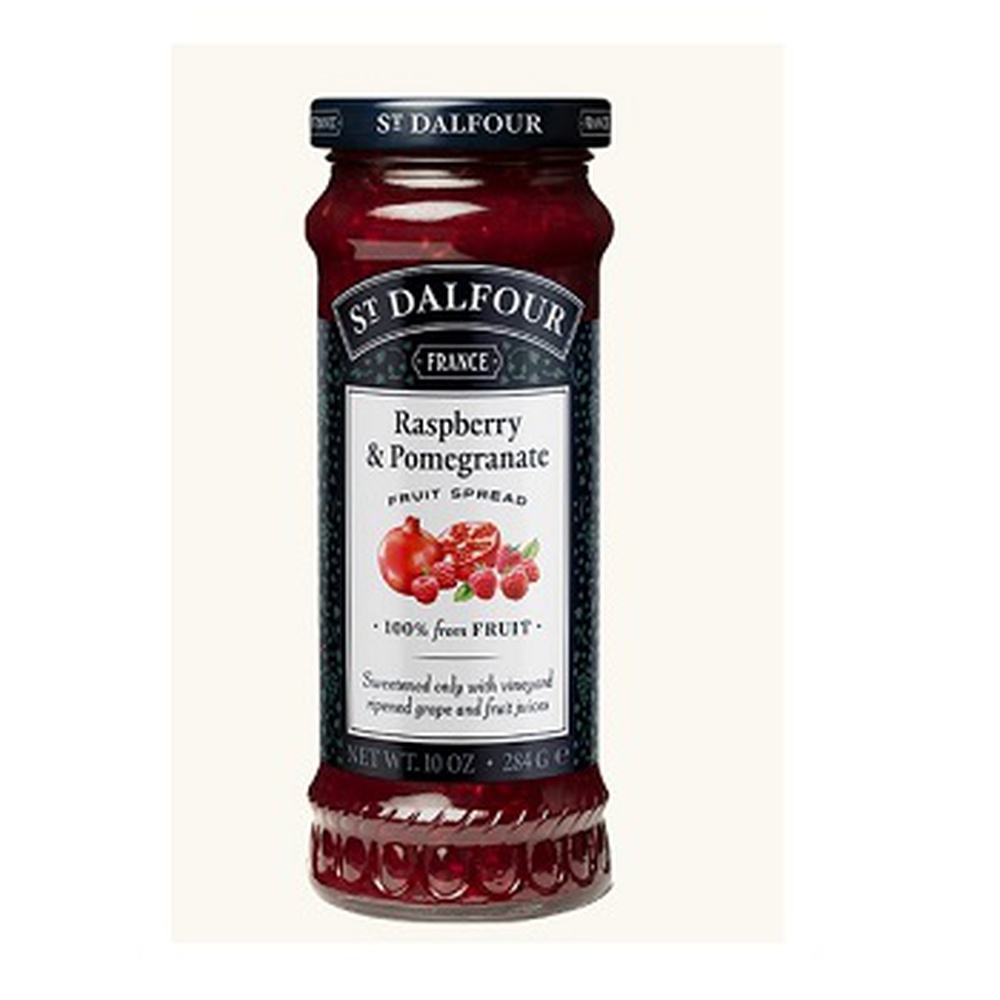 St Dalfour Raspberry&Pomegranate Jam, 284 gm