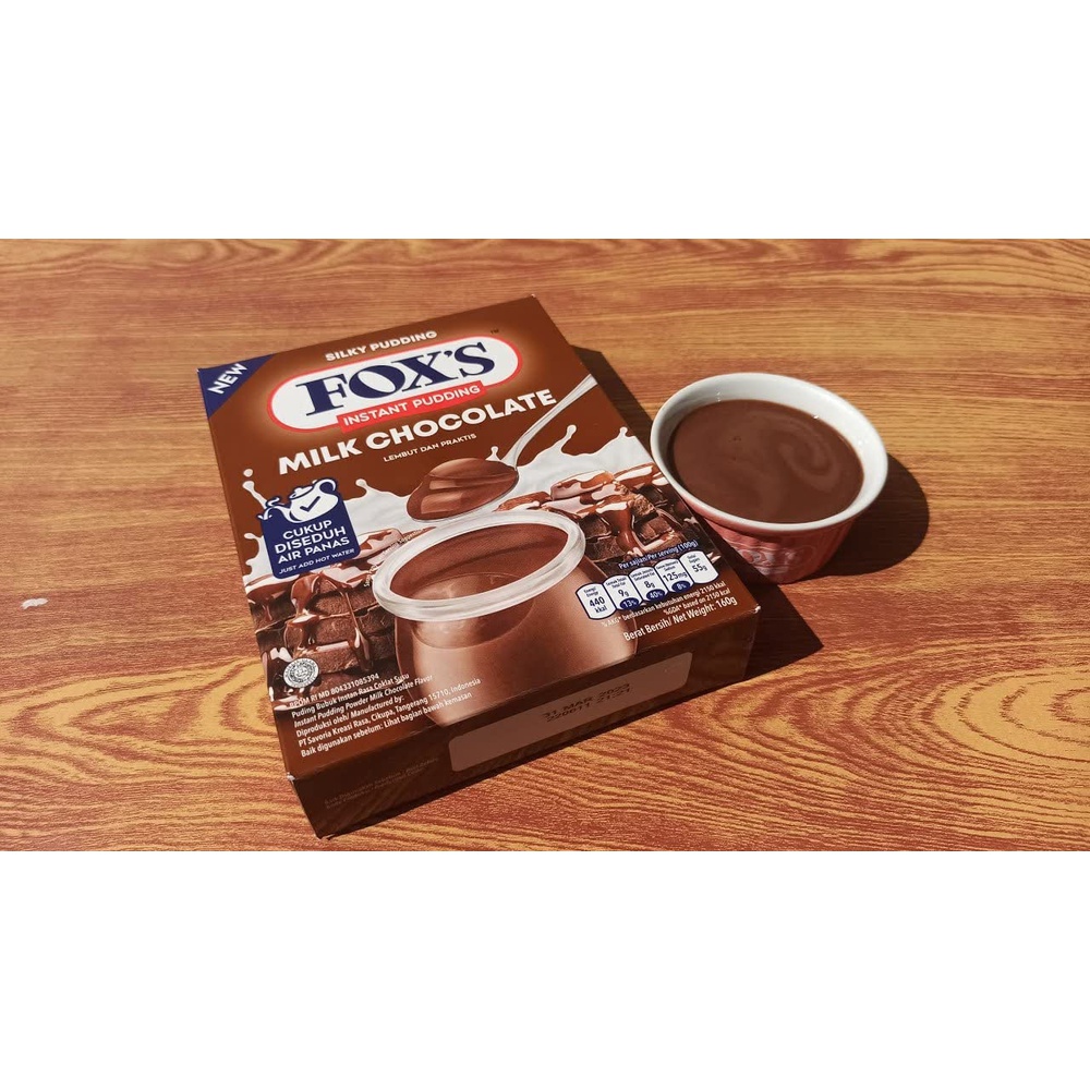 Foxs Instant Pudding Milk Chocolate, 160 gm