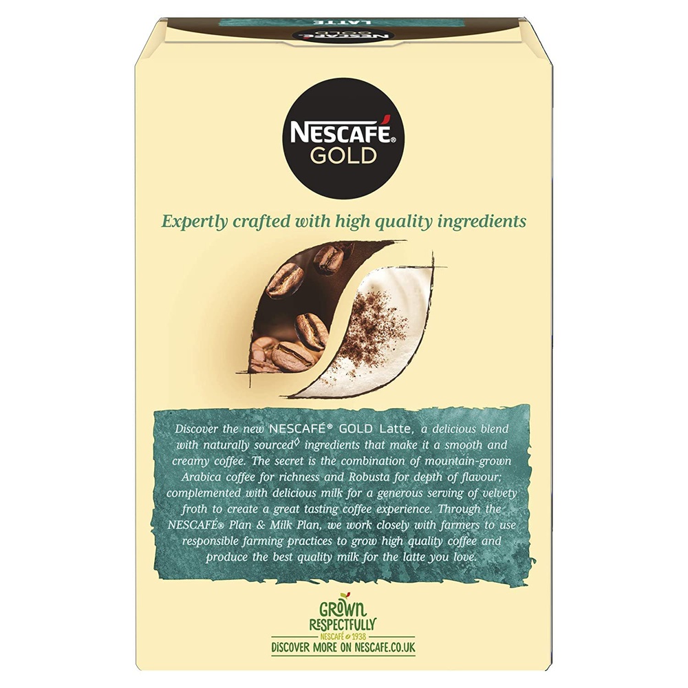 Nescafe Gold Cappuccino Latte 8 Sachet, 156 gm