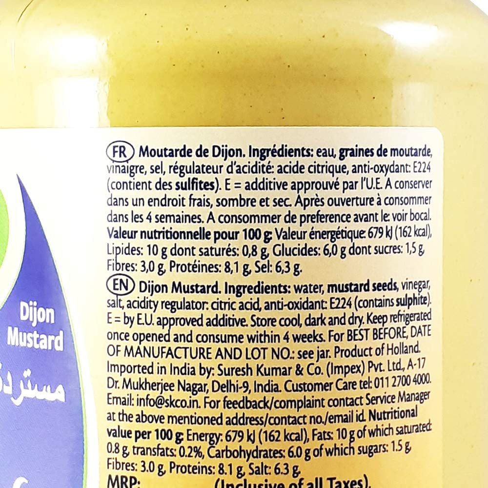 Remia Dijon Mustard, 370 gm