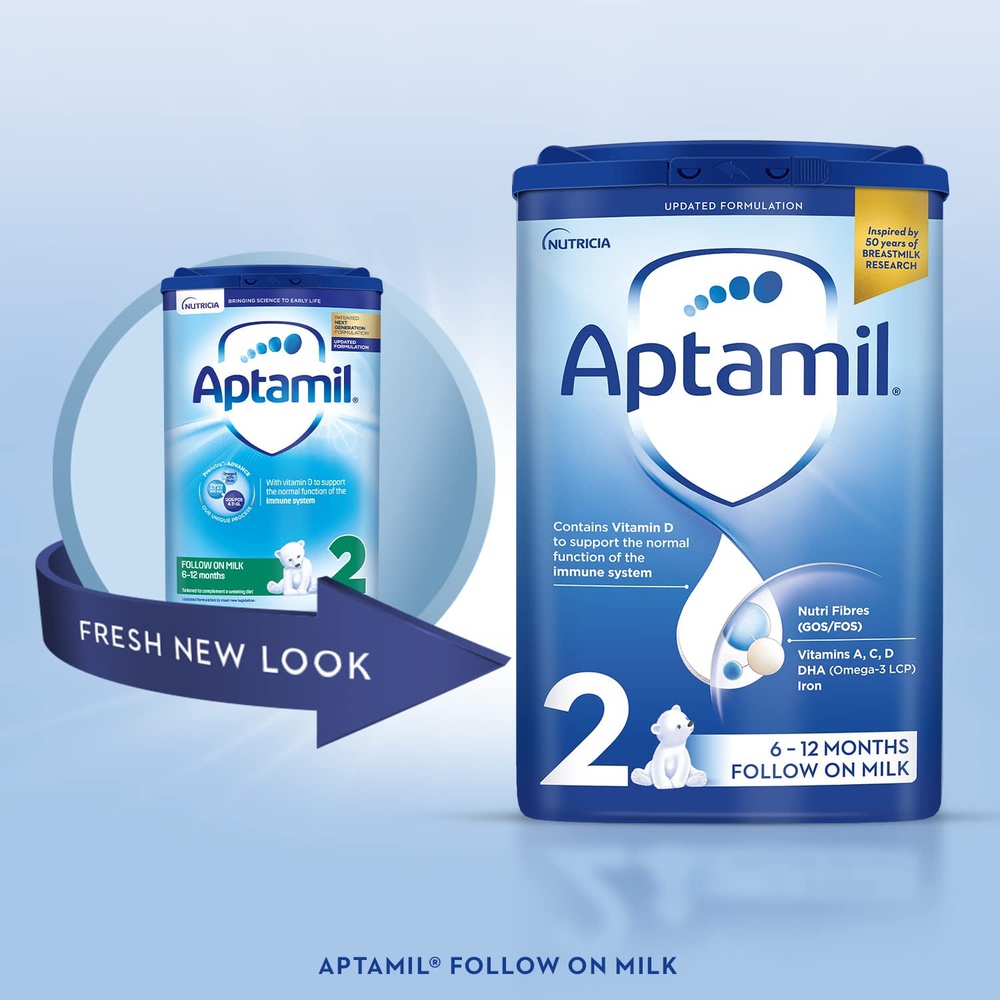 Aptamil Milk  Follow On Milk 2, 800 gm