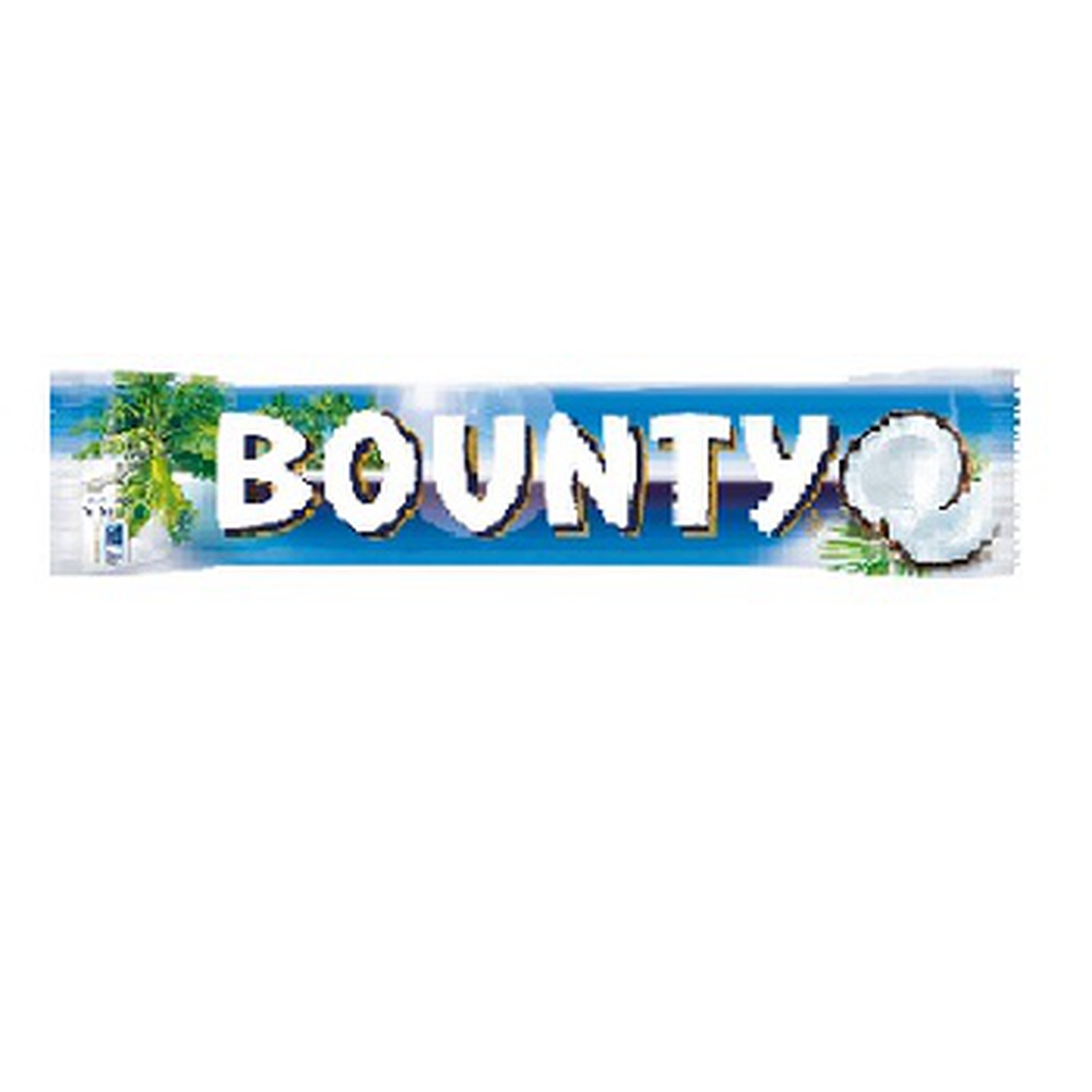 Bounty Coconut Milk Chocolate Duo Bar (Pack Of 12 Pcs) , 57Gm