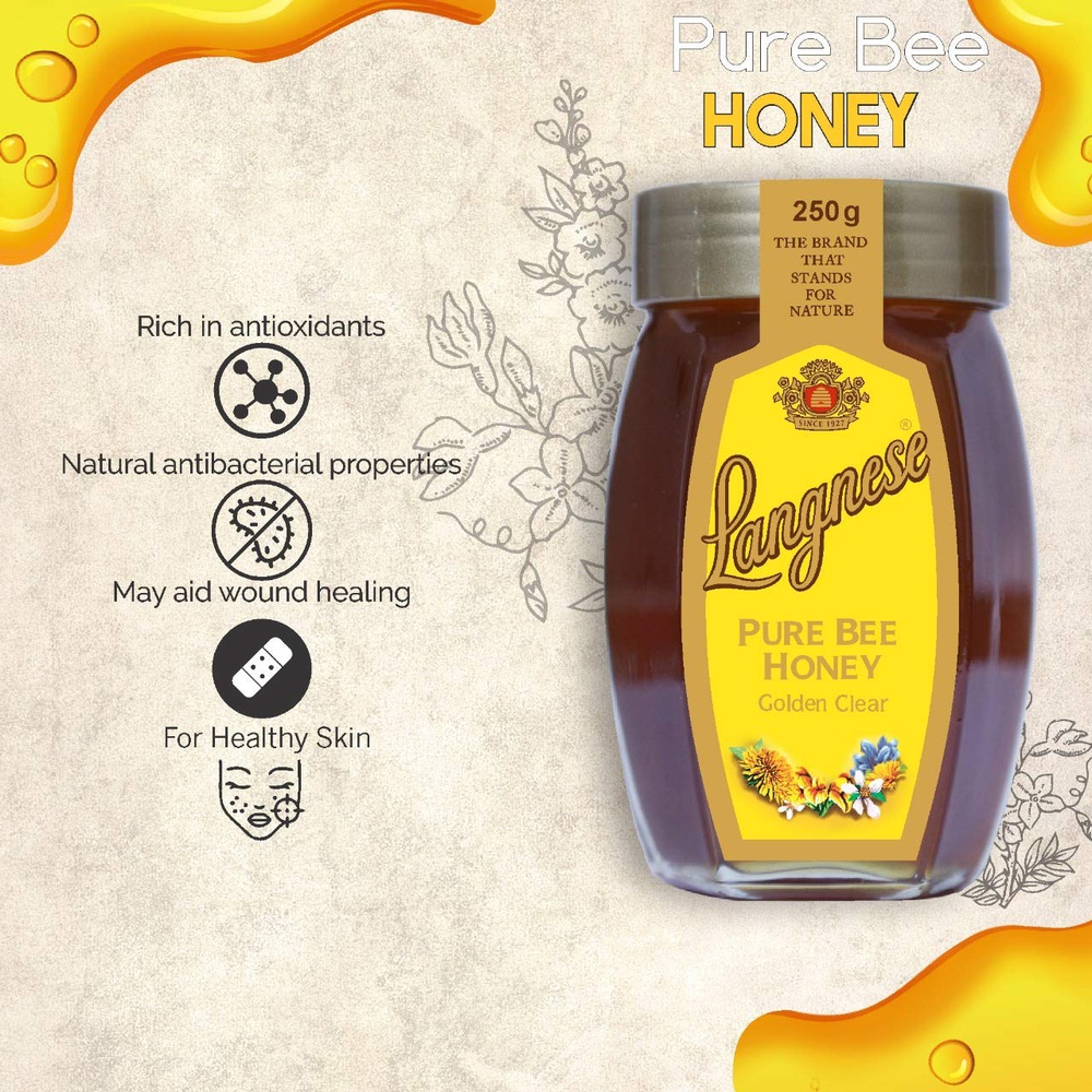 Langnese Pure Bee Honey, 250 gm
