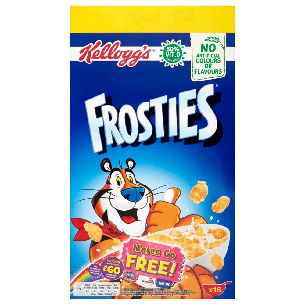 Kelloggss Frosties Breakfast Cereal, 500 g