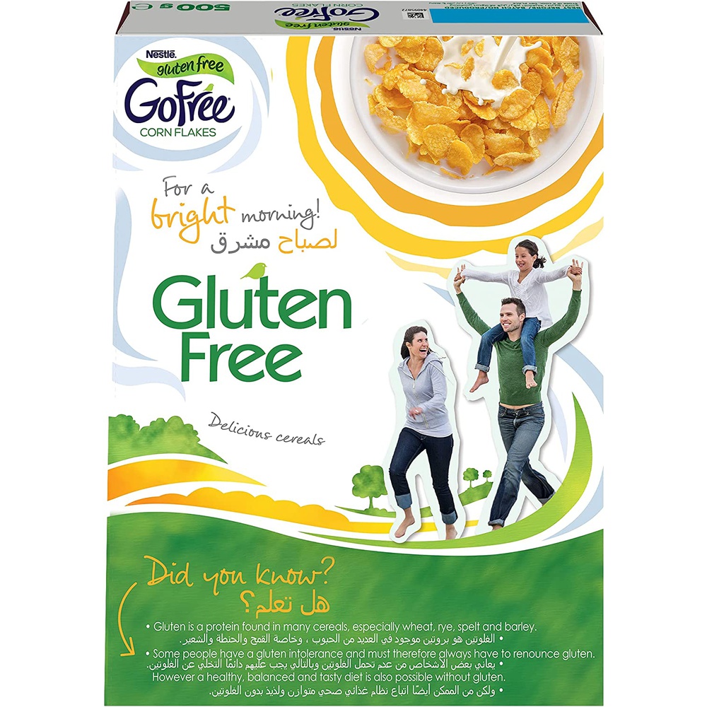 Nestlé Go Free Corn Flakes Gluten Free Cereal, 375gm
