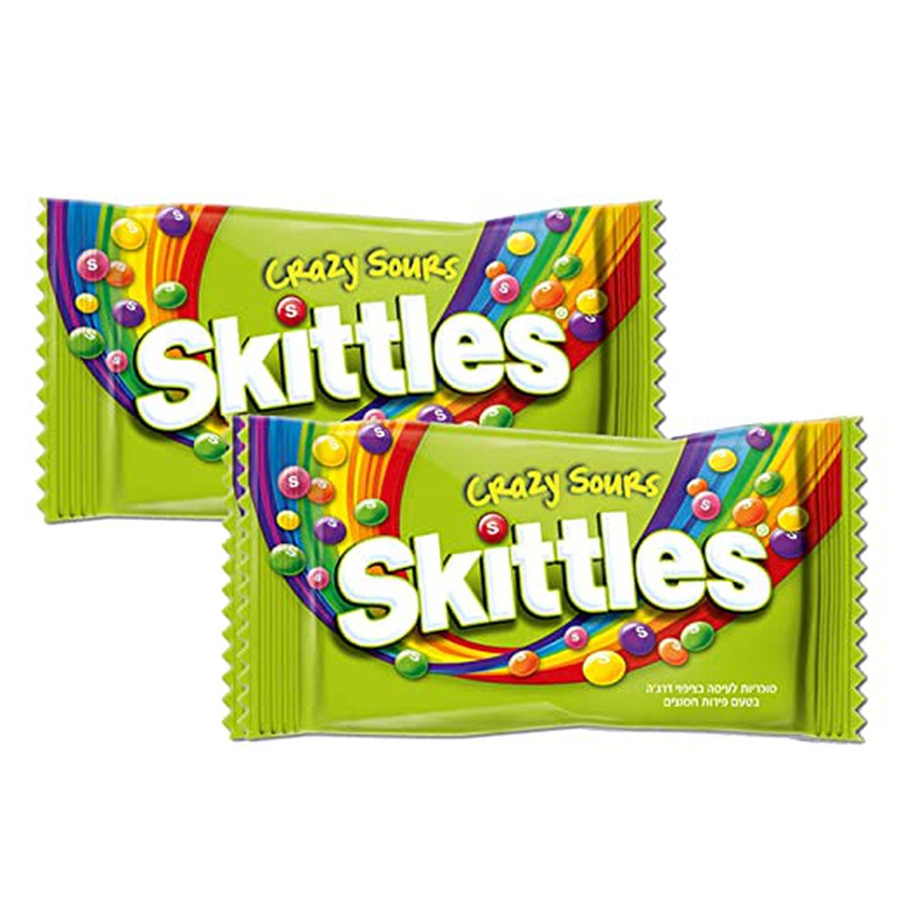 Skittles Crazy Sour (36 Pcs), 45 gm X 36