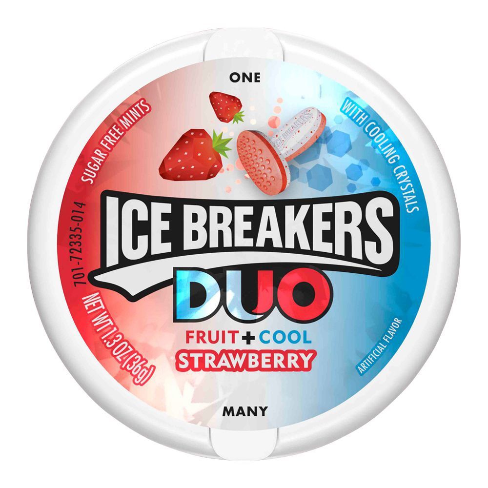 Ice Breakers Mint Duo Strawberry (8 pcs) 1.5 oz x8