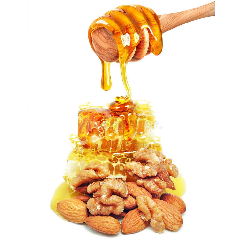 Golden Mix Nuts With Honey