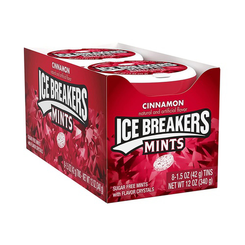 Ice Breakers Mint Cinnamon (8pcs), 1.5 oz