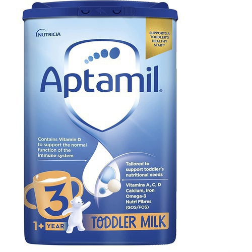 Aptamil 3 Toddler Baby Milk Powder Formula, 1-2 Years, 800gm