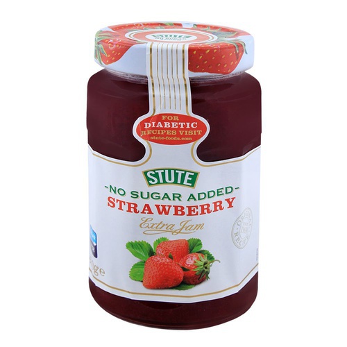 Stute No Sugar Added Strawberry Jam ,430gm