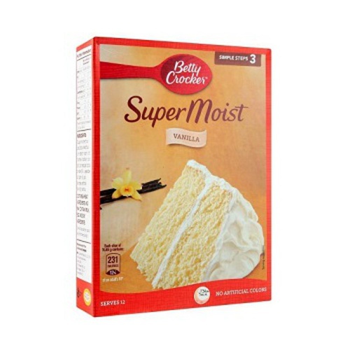 Betty Crocker Super Moist Vanilla, 500 gm
