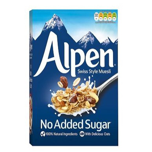 Alpen No added Sugar Muesli, 560 gm
