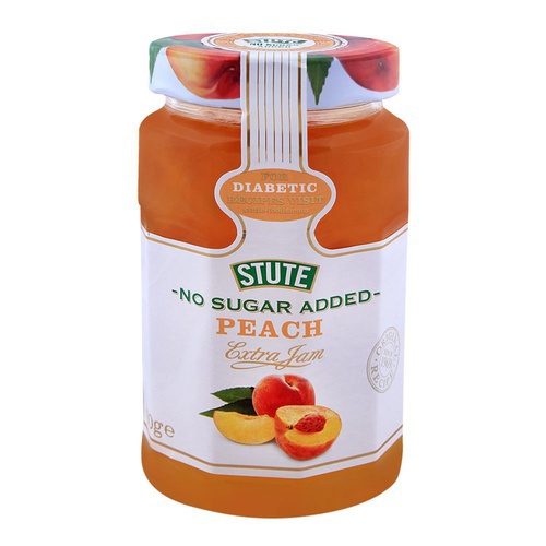 Stute No Sugar Added Peach Jam ,430gm
