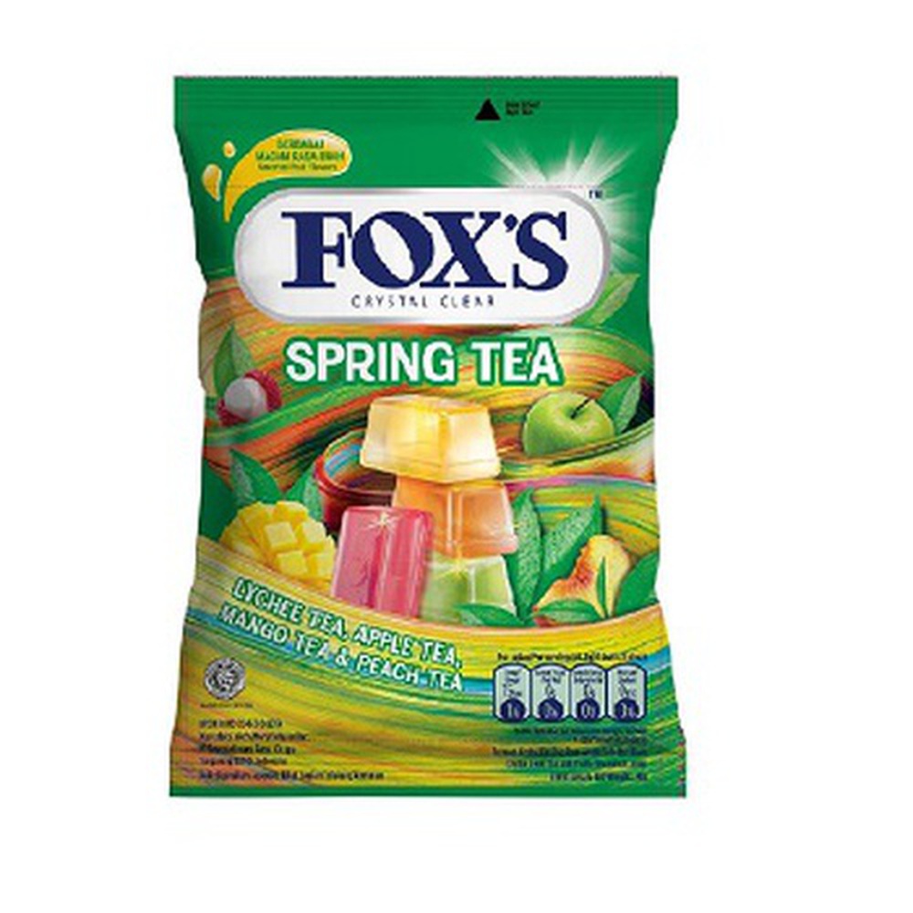 Fox's Spring Tea Candies Pouch, 90 gm