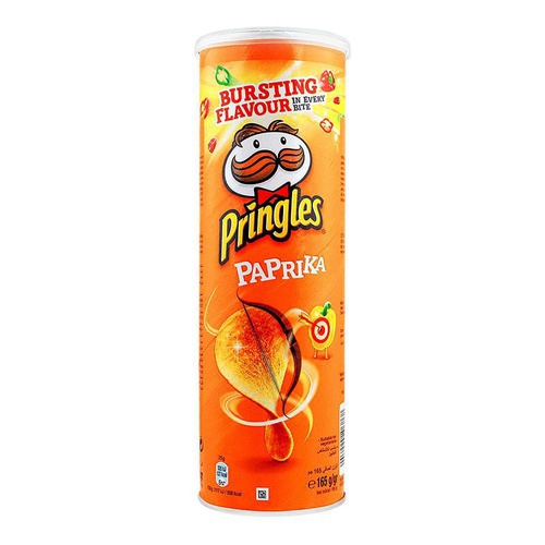 Pringles Paprika , 165 gm (Pack Of 6)