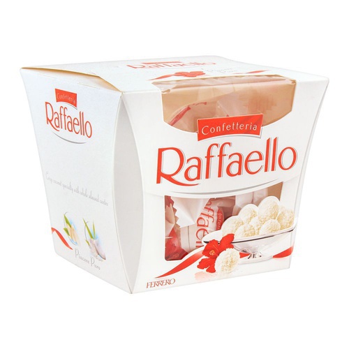 Raffaello Confetteria Imported Chocolate (15 Pcs Box), 150 gm