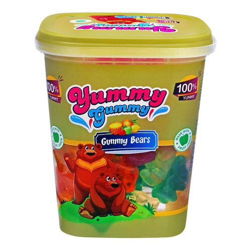 Yummy Gummy Gummy Bears, 175 gm TUB