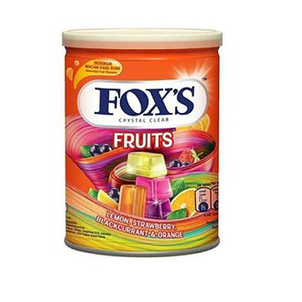 Fox's Crystal Clear Fruits Candy Tin, 180g