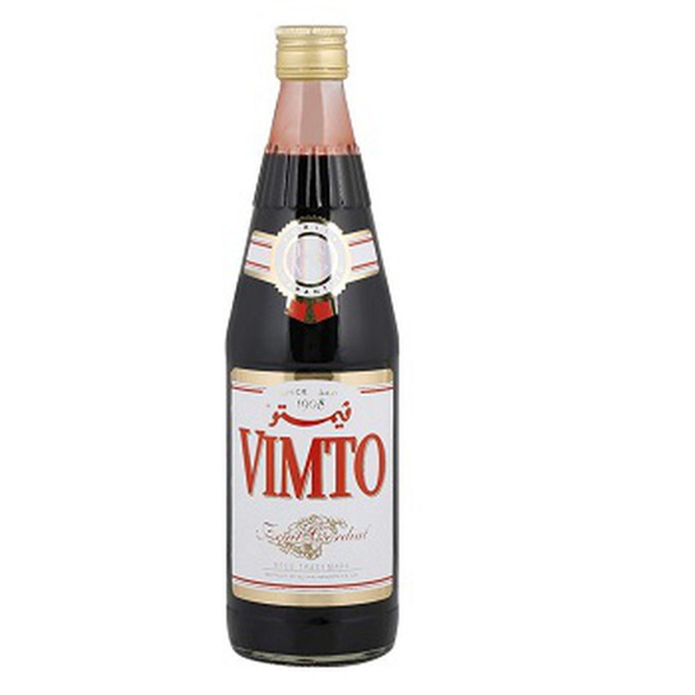 Vimto Fruit Cordial Syrup In Glass Bottle (Pack Of 2) , 710 Ml