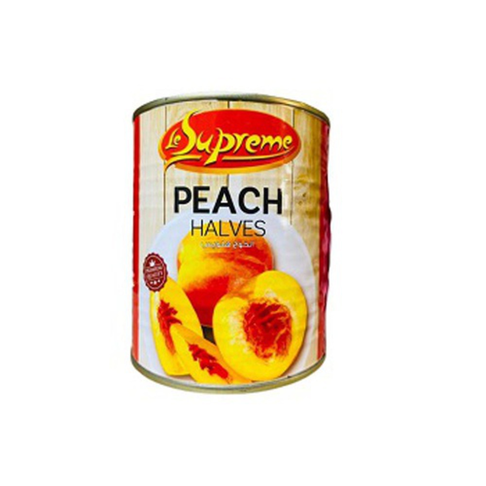 Le Supreme Peach Halves, 836 gm