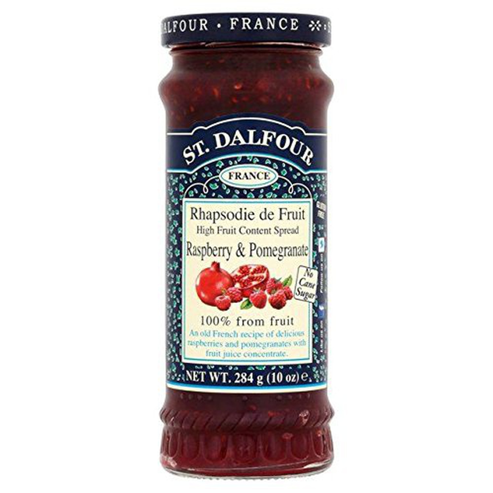 St Dalfour Raspberry&Pomegranate Jam, 284 gm