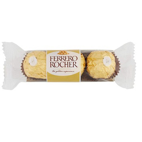 Ferrero Rocher T3 Imported Chocolate ,(Pack of 3),35 gmx3
