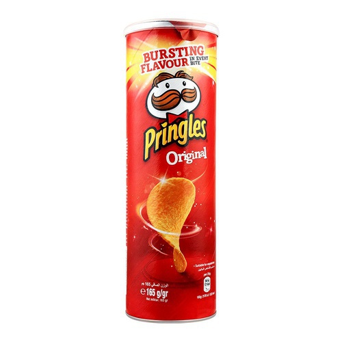 Pringles Original , 165 gm (Pack Of 6)