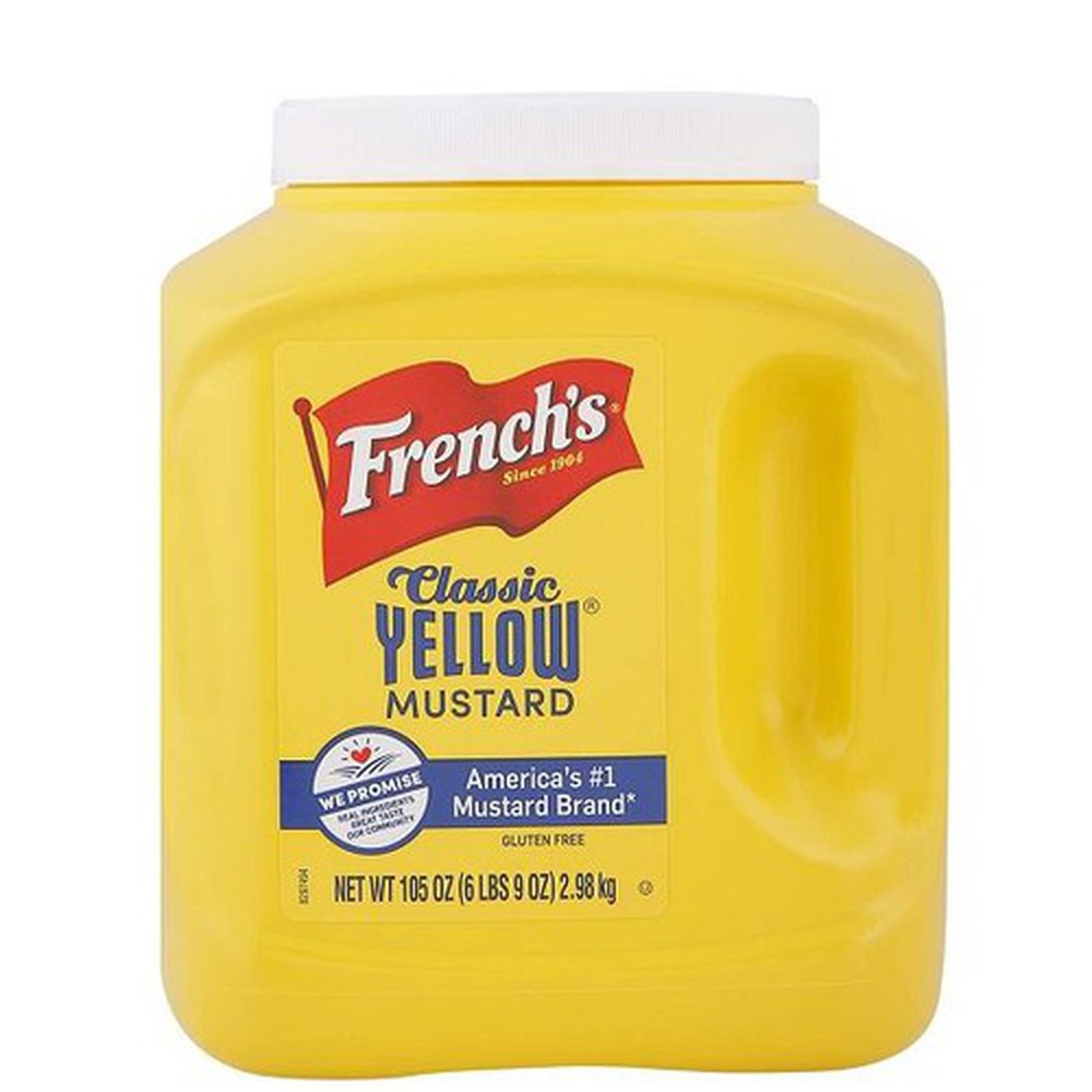 French Yellow Mustard Gallon ,2.98 ltr