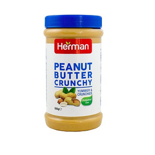 Herman Peanut Butter Crunchy,510 gm