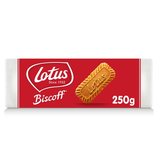 Lotus Biscoff Biscuits, 250 gm, Red