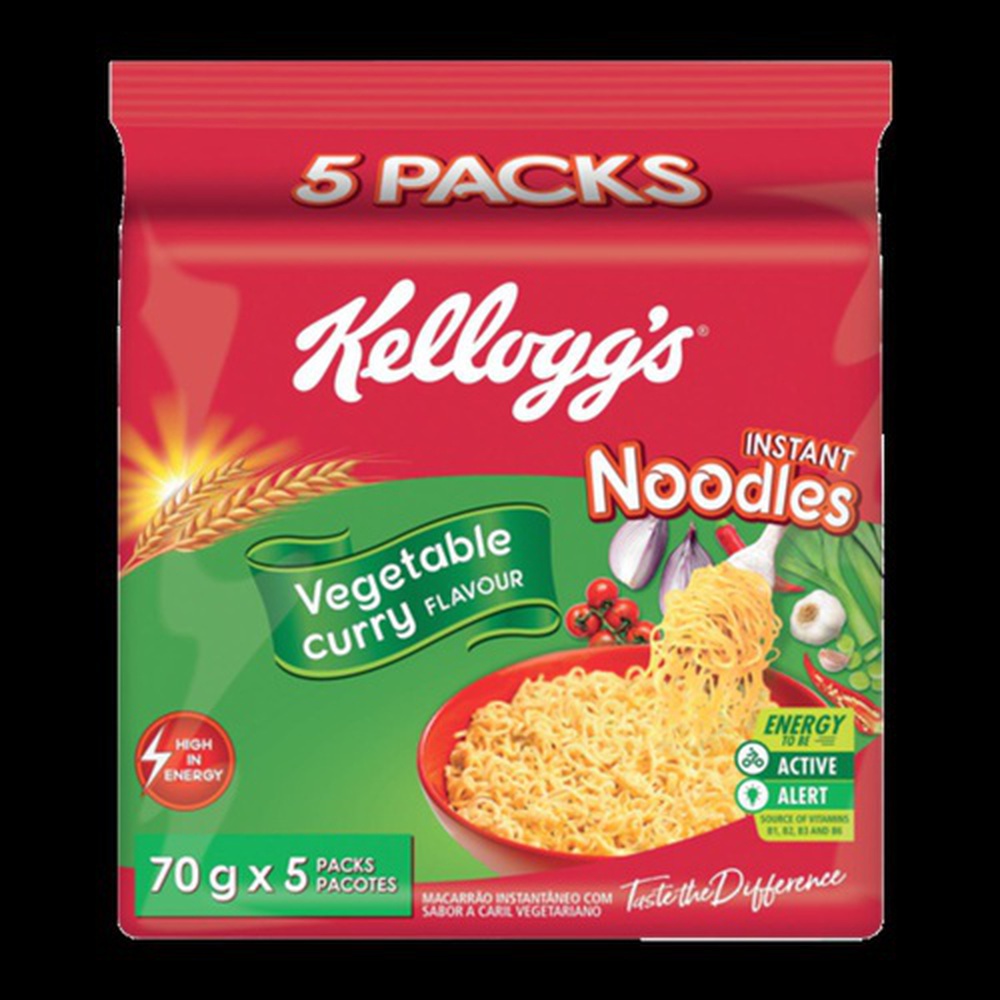 Kelloggs Multipack Noodles Vegetables (5 pack), 350 gm