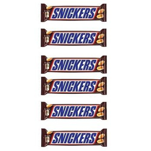 Snickers Bar Chocolate (6 Pcs Pack), 57 gm